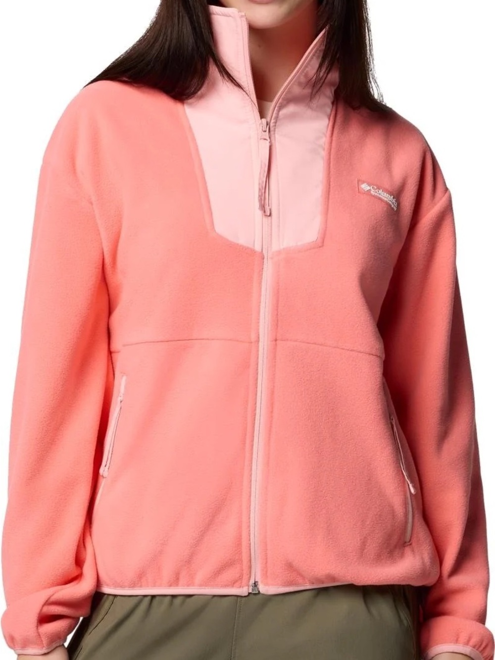 Columbia women’s Coral Pink Fleece Jacket